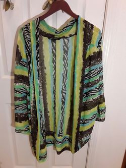Polyester cardigan size XL