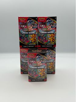 Pokémon TCG Cards Chaos Rising: Booster Bundles only!-DM For multiple!!!—Check Description!