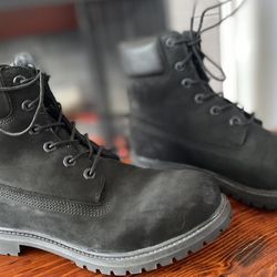 Timberland Black Boots 10w