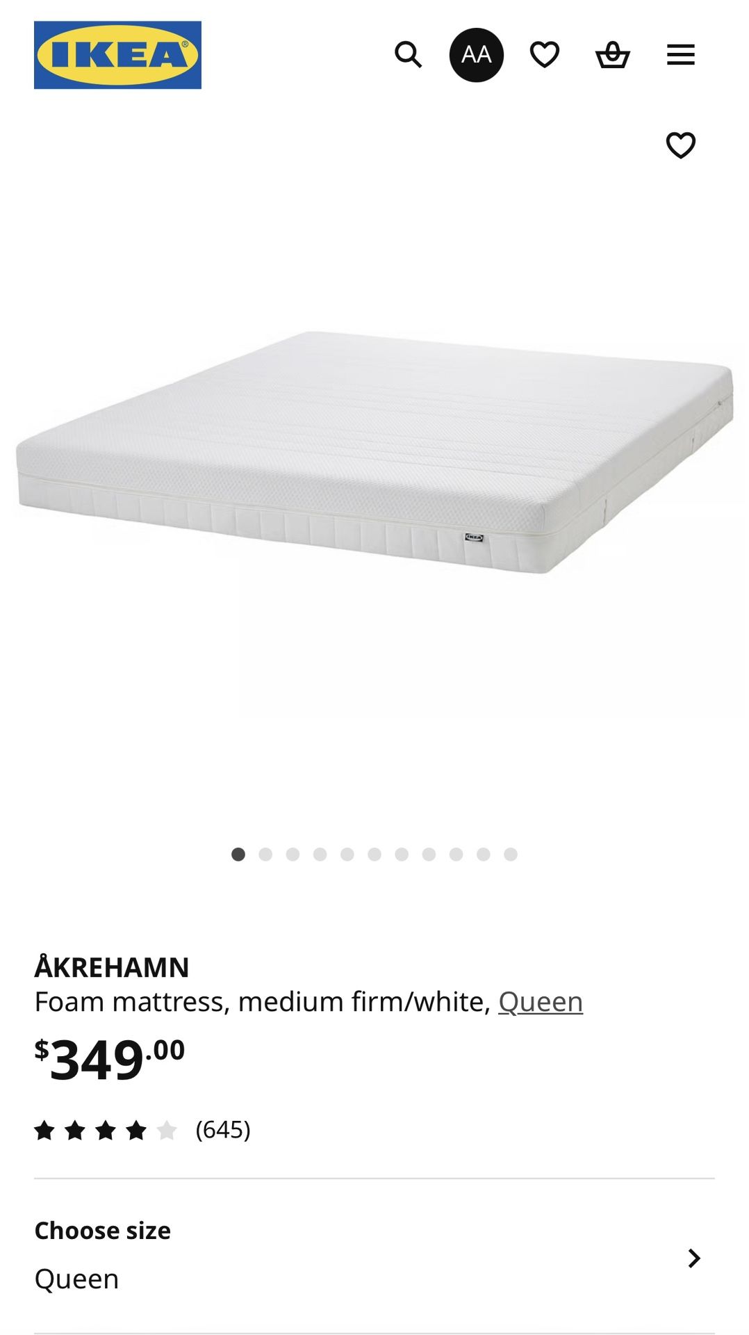 Used Mattress For Sale.  