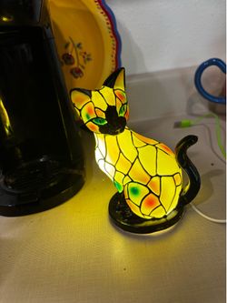 6” cat nightlight