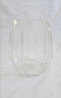 Clear Glass Vase