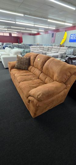 Brown Stationary couch