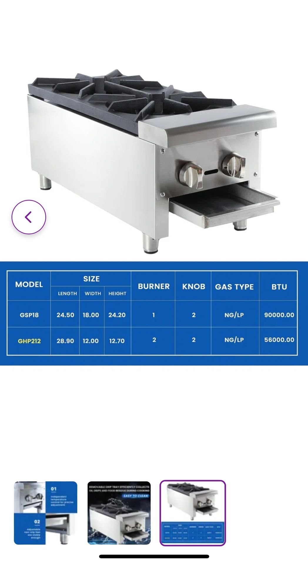 Aplancee 2 Burner Free standing gas grill Dual liquid Propane& Natural gas Brand New in the box 