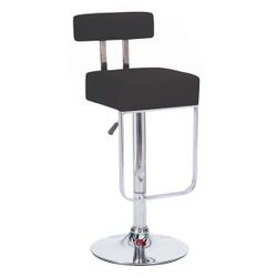 2 Black Bar Stools in New Condition