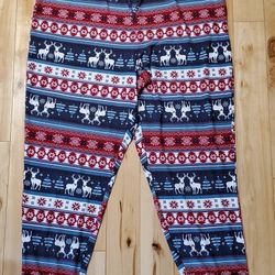 NEW Maurices Christmas Pajama Joggers (XXL)