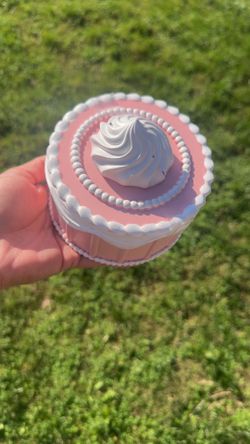 Bday Cake Trinket Box 