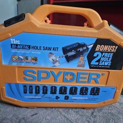 Spyder 13 pieces Bi-metal Hole Saw Kit