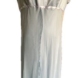 Regency Era Light Blue Dress