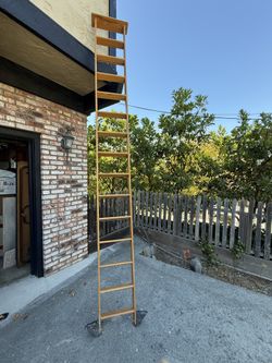 Vintage Cotterman Co Rolling Library Ladder