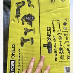 Ryobi 6 piece tool kit