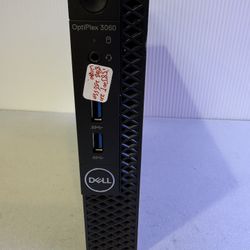 Dell OptiPlex 3060 Micro Desktop i5 8500T 2.1GHz 8GB 256gb SSD Window 11 Pro ,power adapter included ,no WiFi  