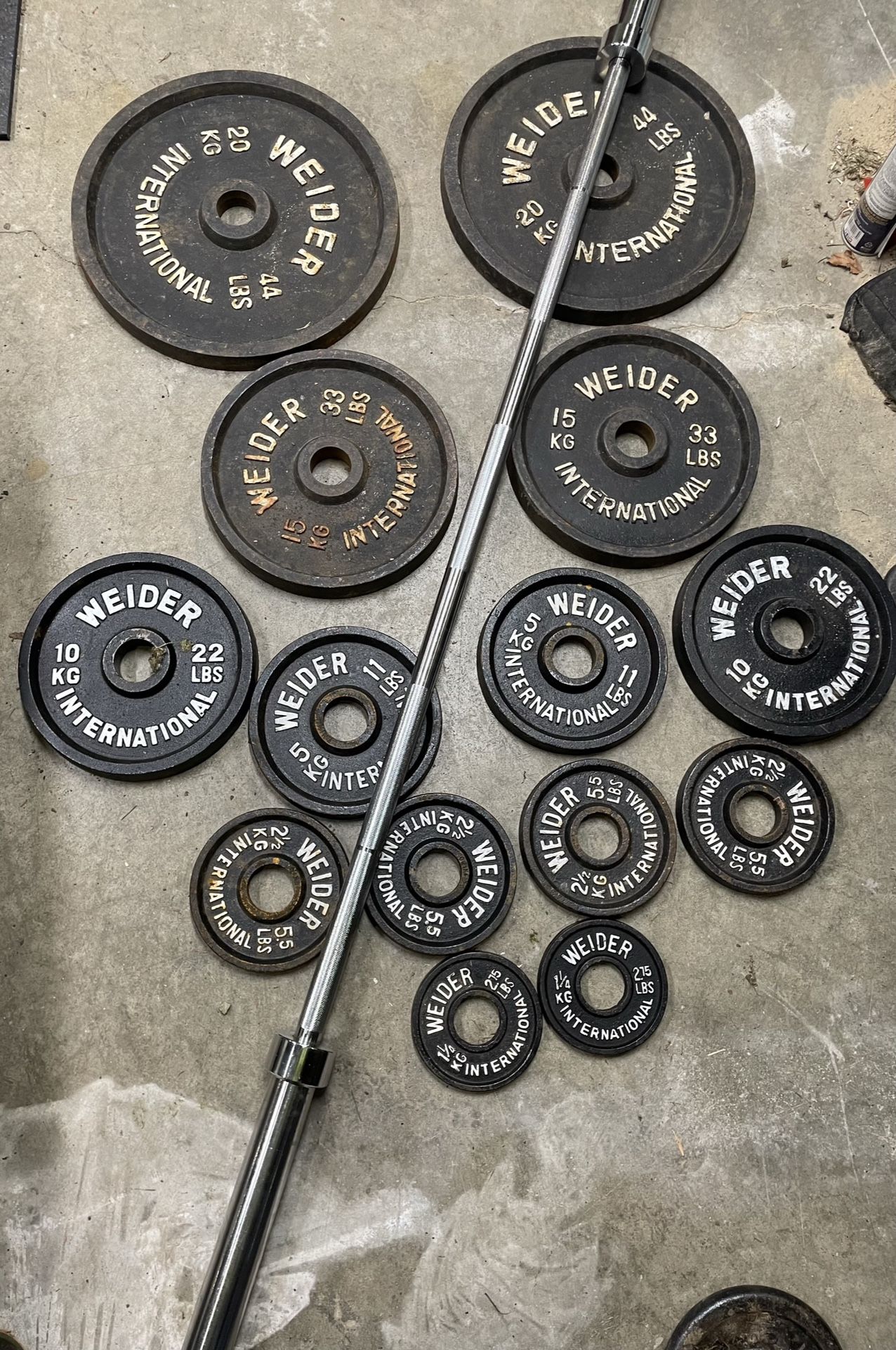 Weider 2” Olympic Weights Plates 