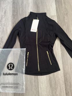 Lululemon Zip-Up Jacket with Gold Zippers
