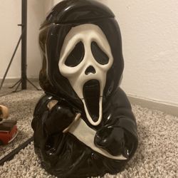 Ghost Face Cookie Jar 