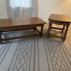 Coffee Table and Side Table