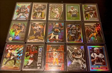 Tom Brady 15 Football Cards