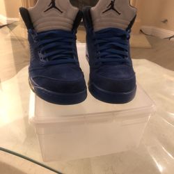 Air Jordan 5 Retro Blue Suede 2017
