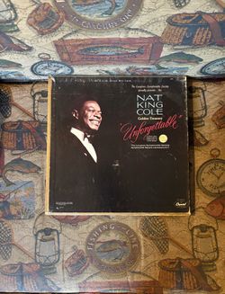 3 Sets Vintage Records: Nat King Cole, Longines Symphonette Society, Fred Waring
