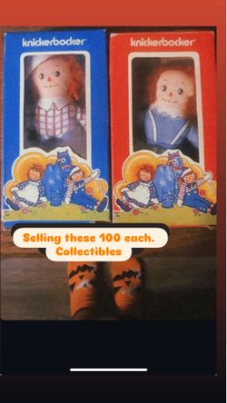 1970’s Knickerbocker Raggedy Ann