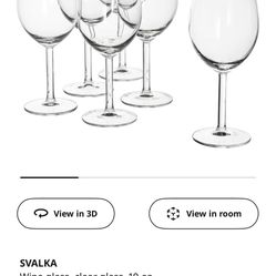 Wine Glass Set Of 6