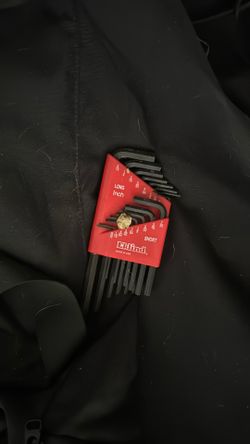 full allen wrench set