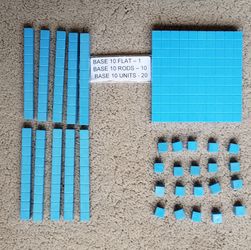 Math Base Ten 10 Blocks (13 packages)