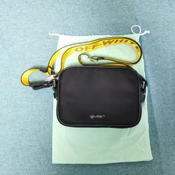 Off-White Nylon Crossbody Bag