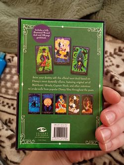 Disney Villains Tarot Deck and Guidebook - Like New