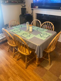 6 person dining table