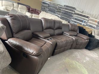 leather reclaimer living room