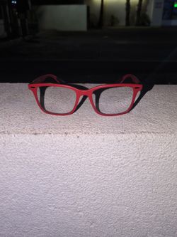 RAY-BANS FERRARI EDITION RED ASKING ONLY $50.00 ASAP