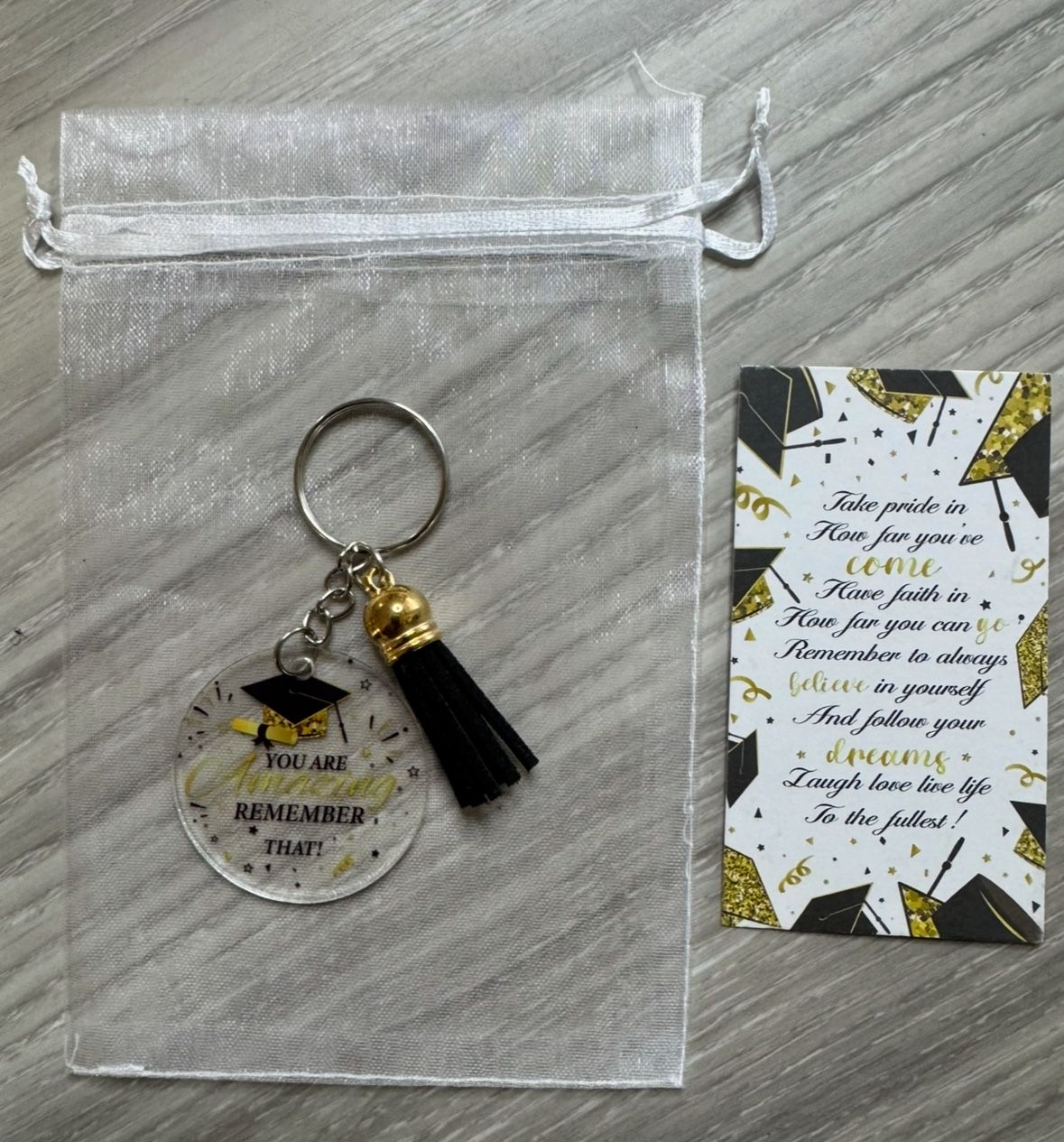 Inbagi 50 Sets Graduation Gifts Class, Graduation Tassel Inspirational...