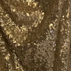 Gold Sequin gown Size 16