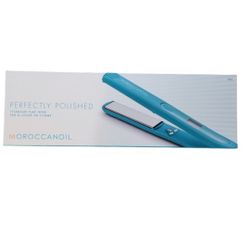 Moroccan Oil Perfectly Polished Titanium Flat Iron Tiffany Blue Sealed New
