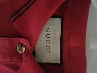 Authentic Gucci mens polo shirt