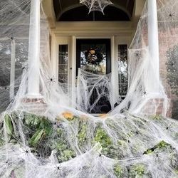 Brand New Halloween Spider Webs