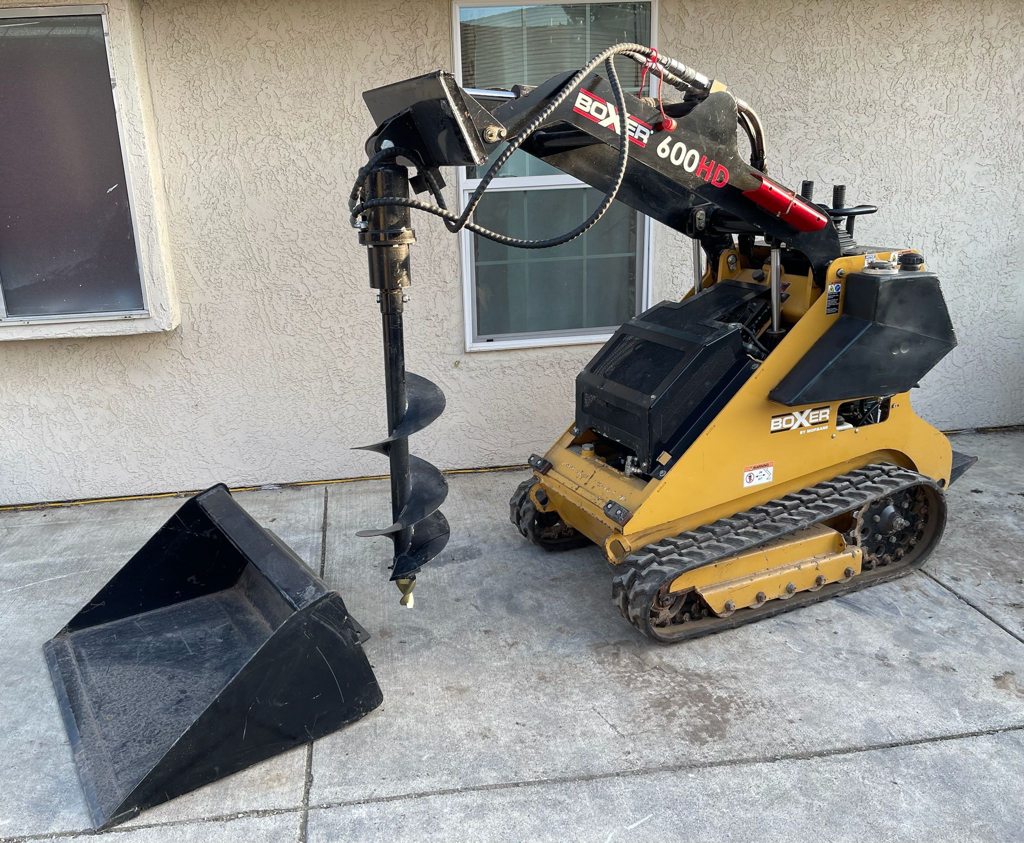 Walk behind Mini-Skid Steer