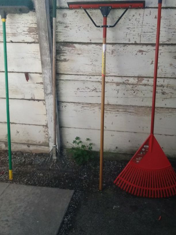 Rake,Broom,Big Squeegee