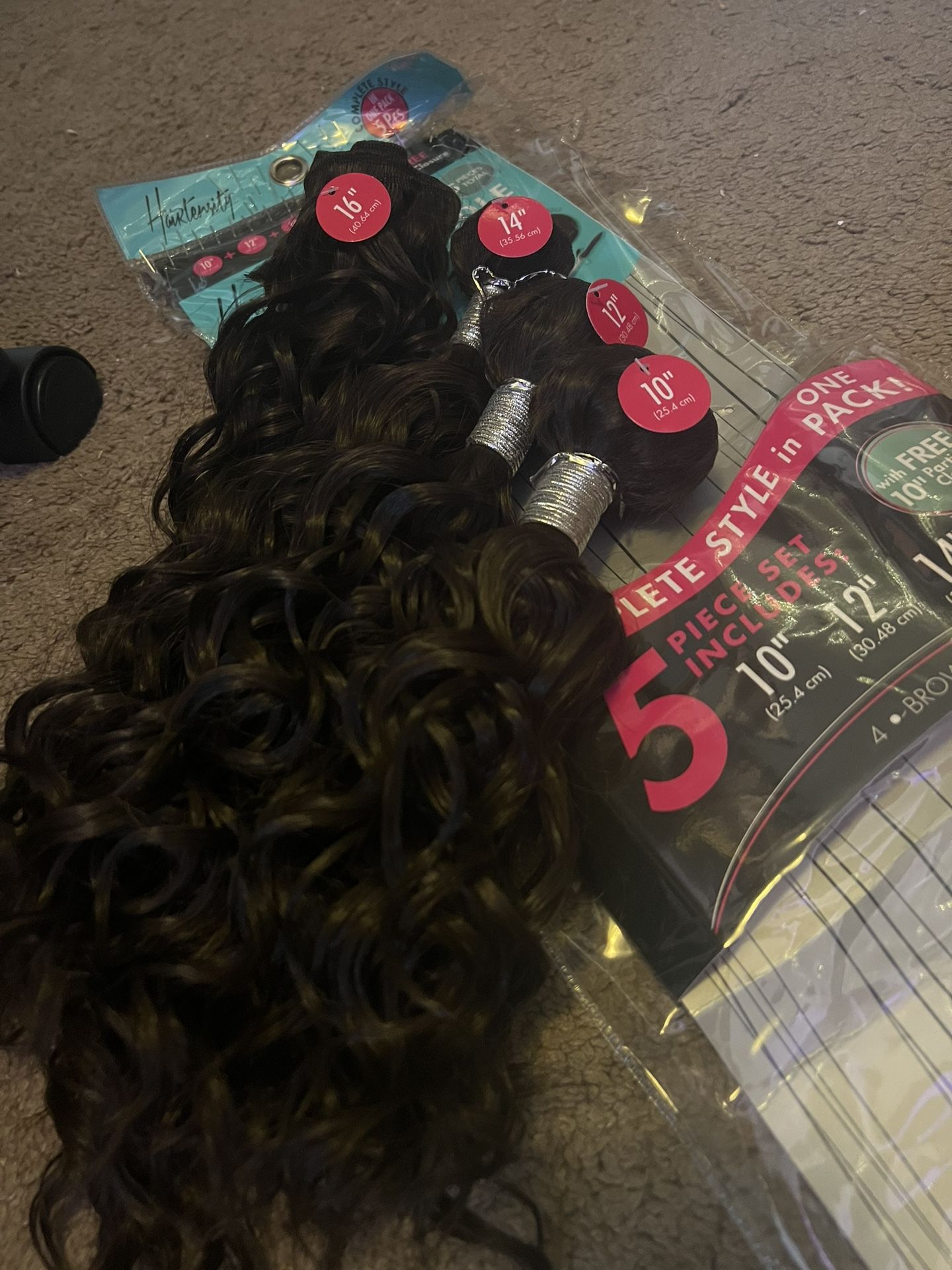 Hairtensity- BRAND NEW Full Head Hair Extensions With Closure