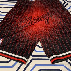 Mitchell and Ness Chicago bulls shorts