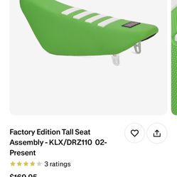 BBR Tall Seat Factory, Edition, Klx 110