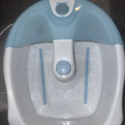 Foot Spa With Bubbles And Heat 