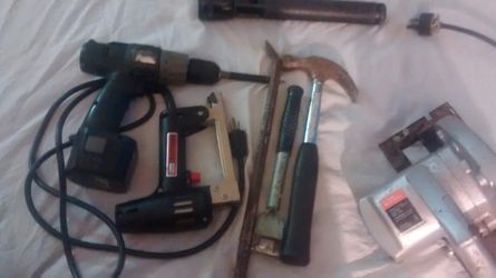 Electrical Saw , driller, small tools، stappler