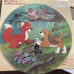 LP Disney Picture Disc Fox And Hound Vinyl