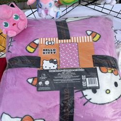 Hello Kitty Blanket NEW