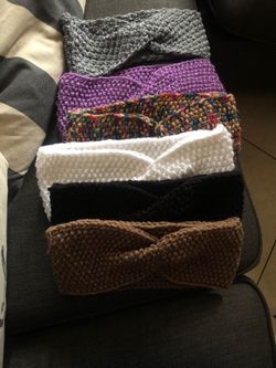 Knitted head bands!