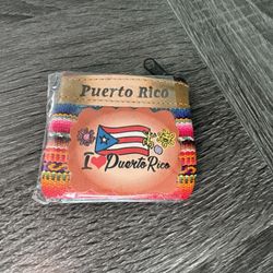 Multi  Color Puerto Rico Coin Purse