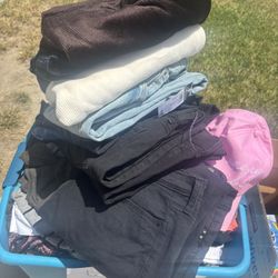 Bin Of Women’s Clothing 