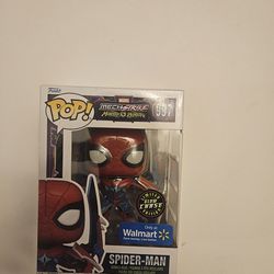Spider Man Funko Pop Glow Chase #997